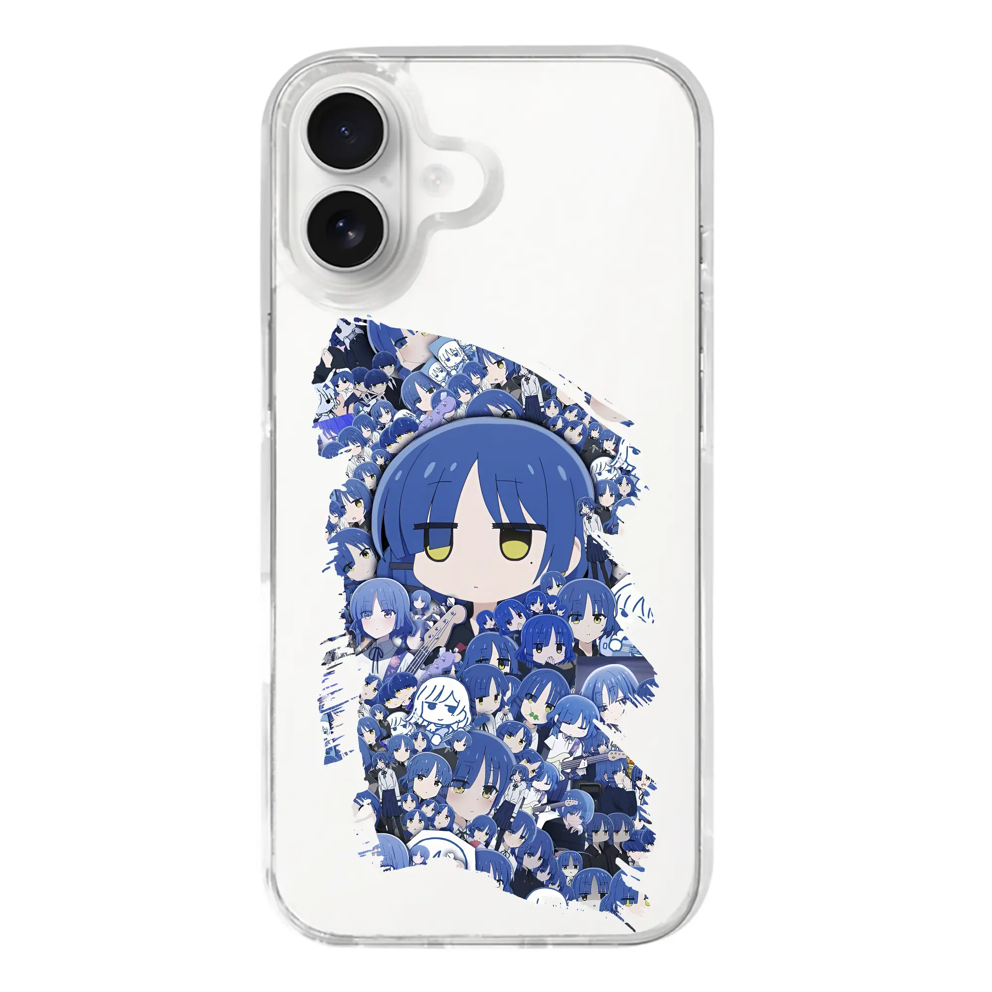 ぼっちざろっく！ グッズ,山田リョウ - iPhone 17シリーズ 透明スマホケース – 薄型・耐衝撃・精密フィット保護カバー